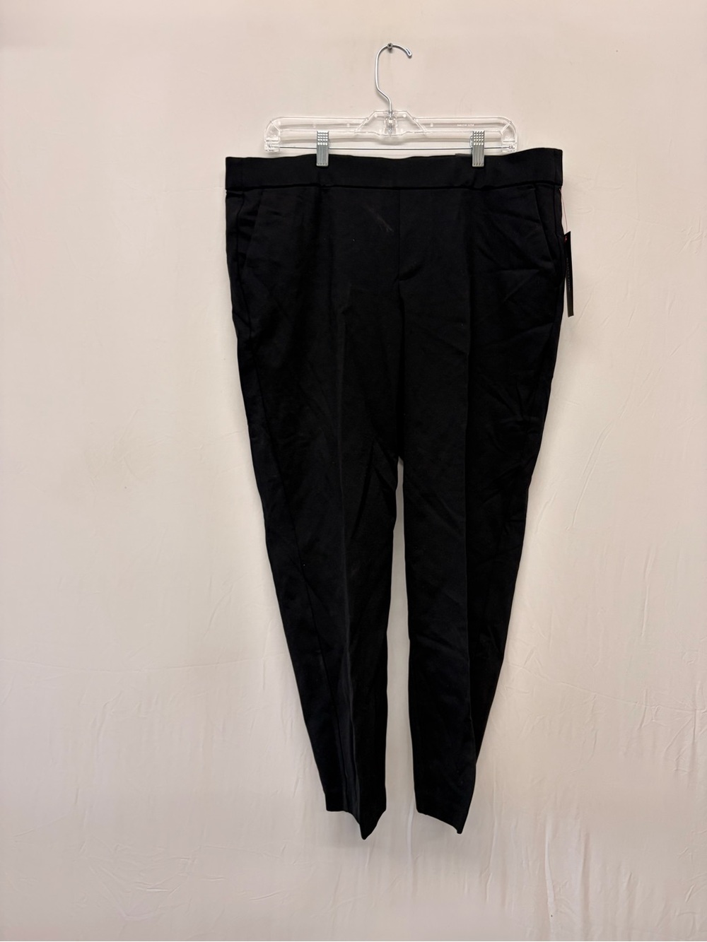 LIVERPOOL Women's Plus Size Mid Rise Pull-On Trouser Pants Size 16W in Black